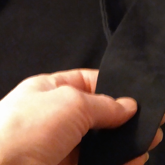 Size Xs black paper-bag ankle pants - Picture 12 of 17